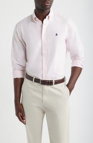 Nordstrom Sailboat Emblem Cotton Button-Down Oxford Shirt