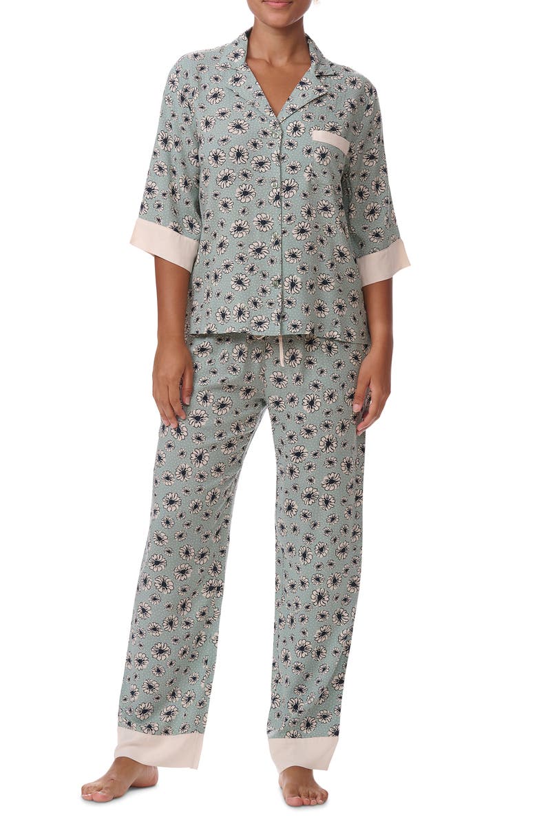 Splendid Print Pajamas, Main, color, 