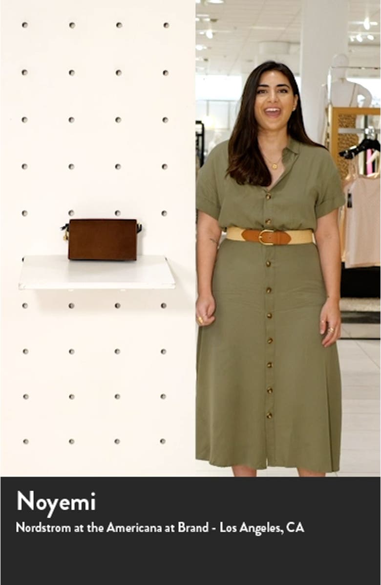 Smith Genuine Calf Hair Crossbody Bag, sales video thumbnail