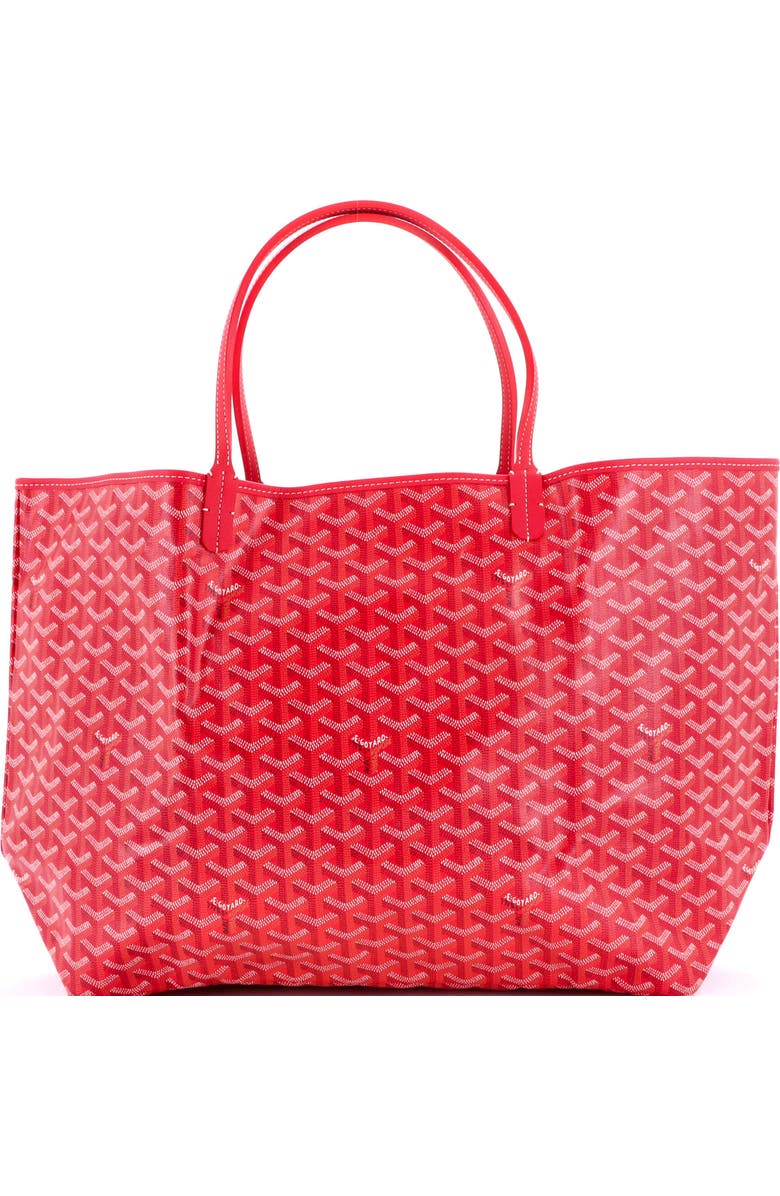 Pre-Owned Goyard Saint Louis Tote Coated Canvas GM, Main, color,