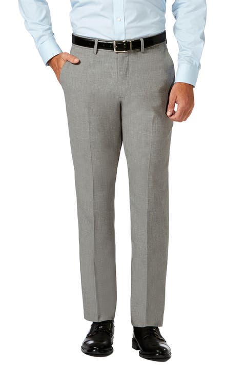 J.M. Haggar 4-Way Stretch Slim Fit Flat Front Dress Pant