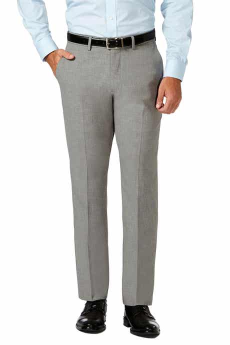 HAGGAR J.M. Haggar 4-Way Stretch Slim Fit Flat Front Dress Pant