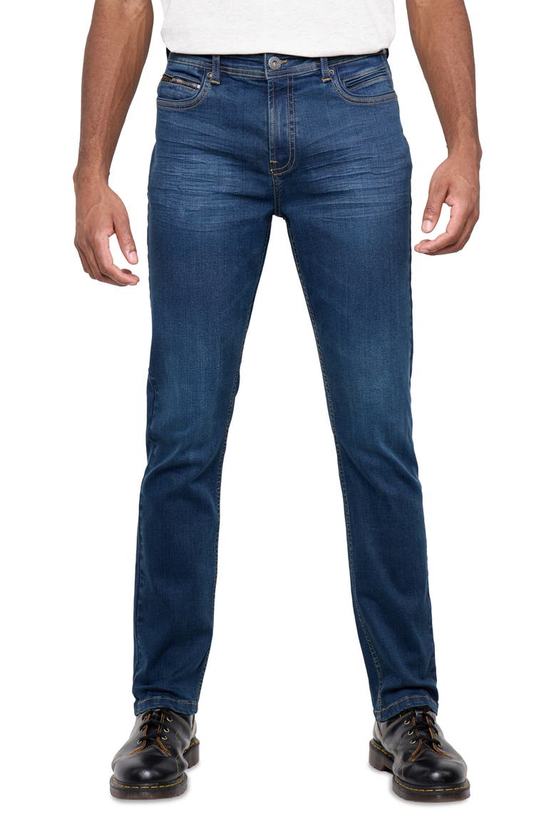Cultura Stretch Jeans, Main, color, DARK BLUE