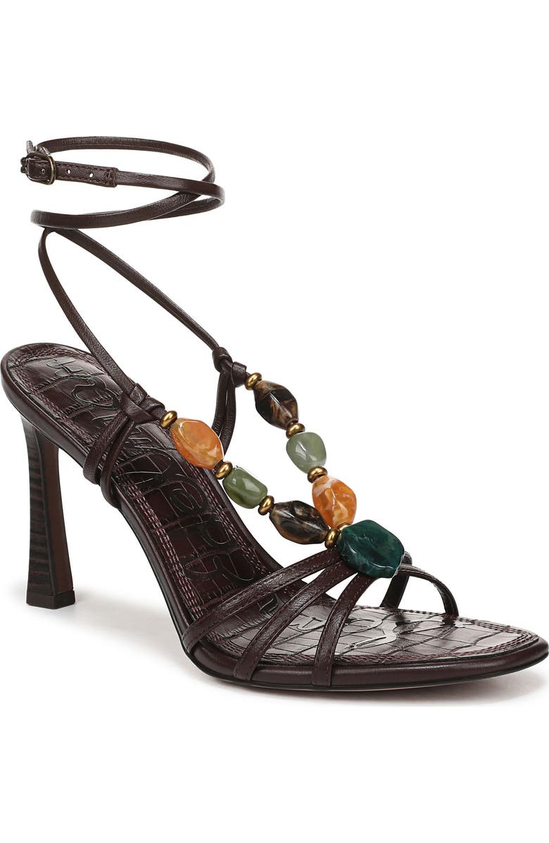 Sam Edelman Imani Ankle Strap Sandal, Main, color, Spiced Pecan