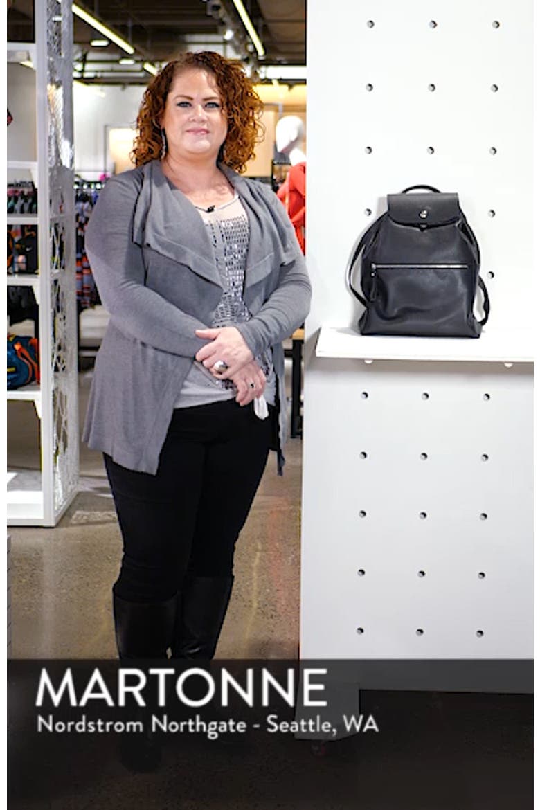Veau Leather Backpack video
