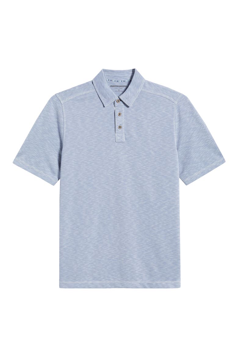 Vintage Slub Polo, Alternate, color, DUSTY BLUE