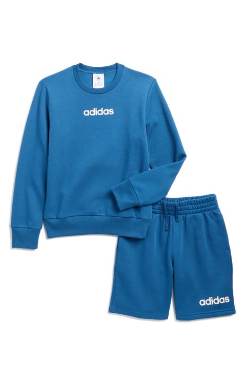 Kids' Fleece Sweatshirt & Shorts Set (Big Kid)