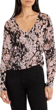 NIC+ZOE Cobbled Streets V-Neck Sweater
