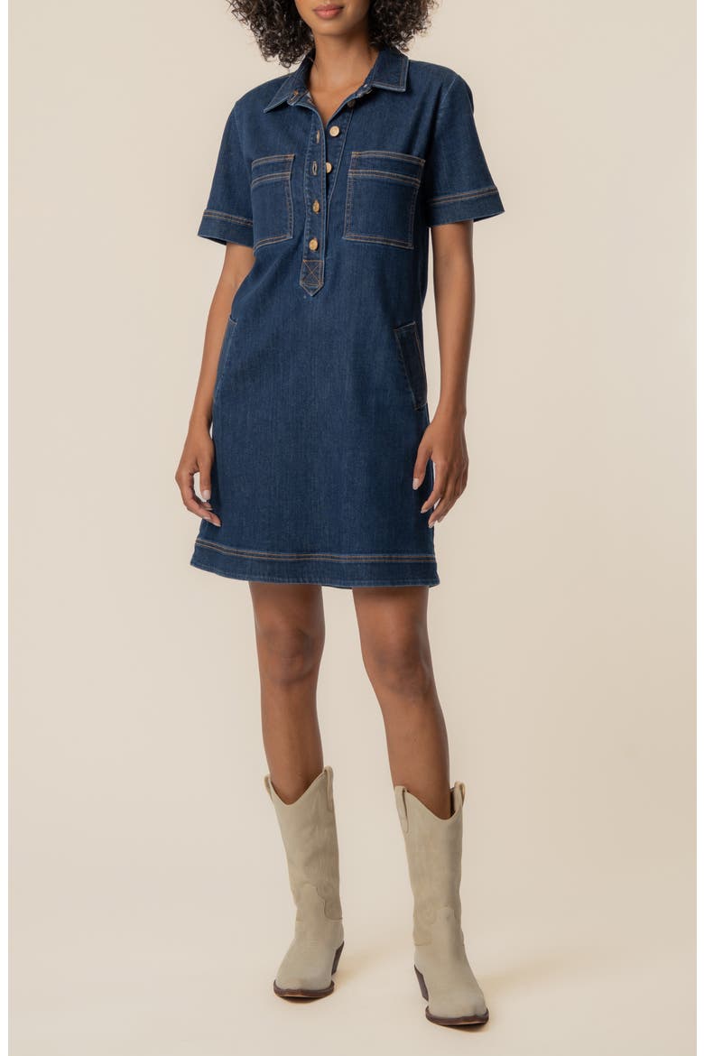 Tatiana Denim Dress, Main, color, PLAN