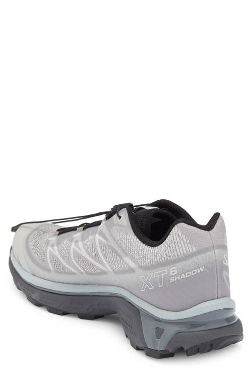 Salomon Gender Inclusive Xt-6 Shadow Sneaker In Gray
