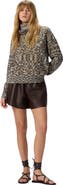 Missoni High-neck Flame Knit Sweater