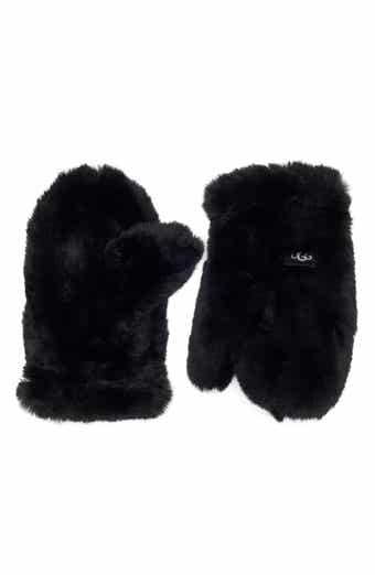UGG® Kids' Faux Fur Mittens