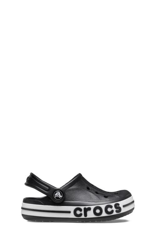 Crocs Kids' Bayaband Clog In Black