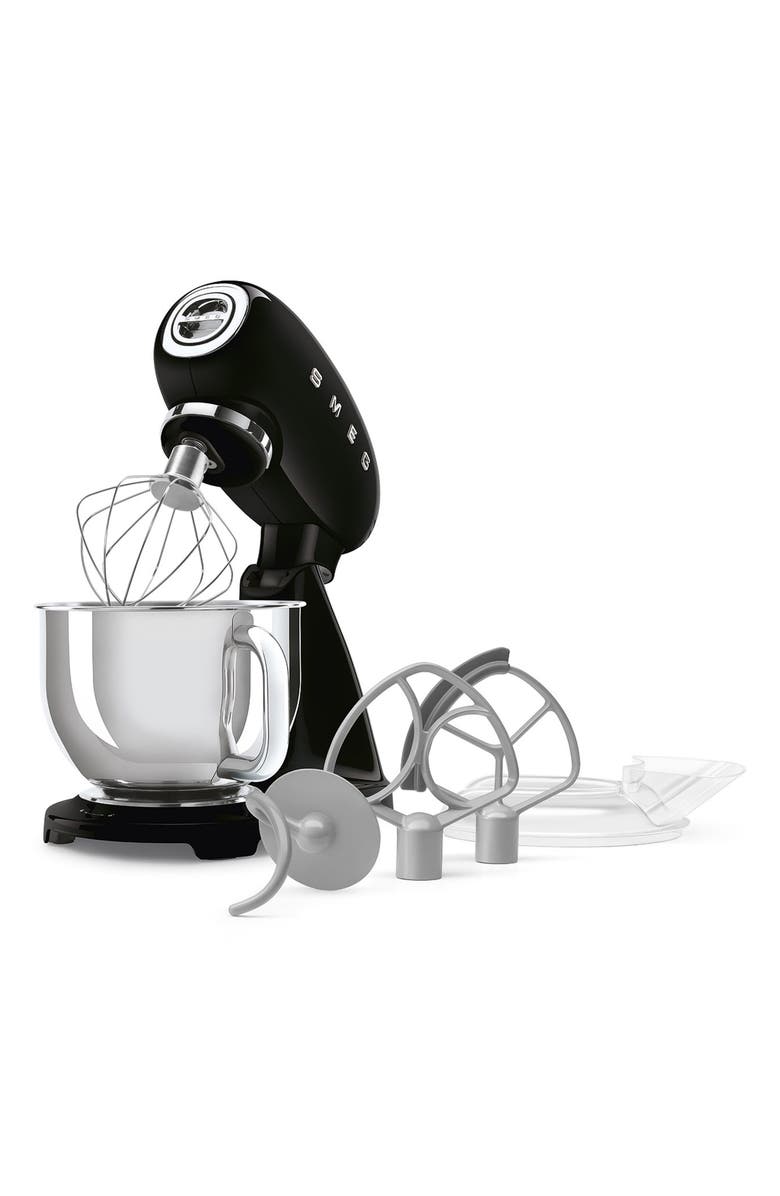 smeg Forte Stand Mixer, Alternate, color, Black