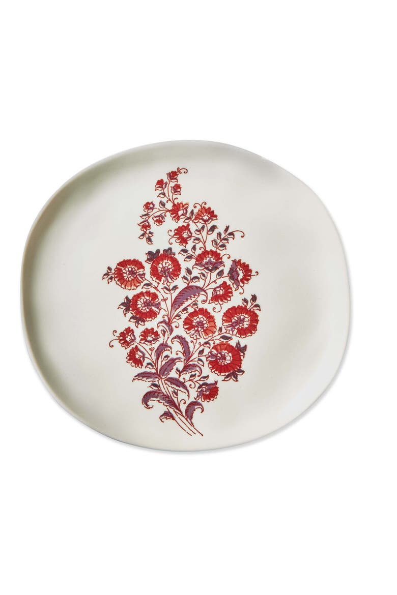 Jasmine Melamine Salad Plate Multicolor Dishwasher Safe, Main, color, Multicolored