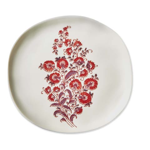 Jasmine Melamine Salad Plate Multicolor Dishwasher Safe