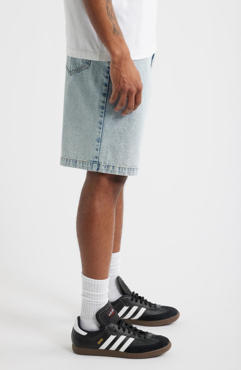 BP. Baggy Denim Shorts, Alternate, color, Indigo Light