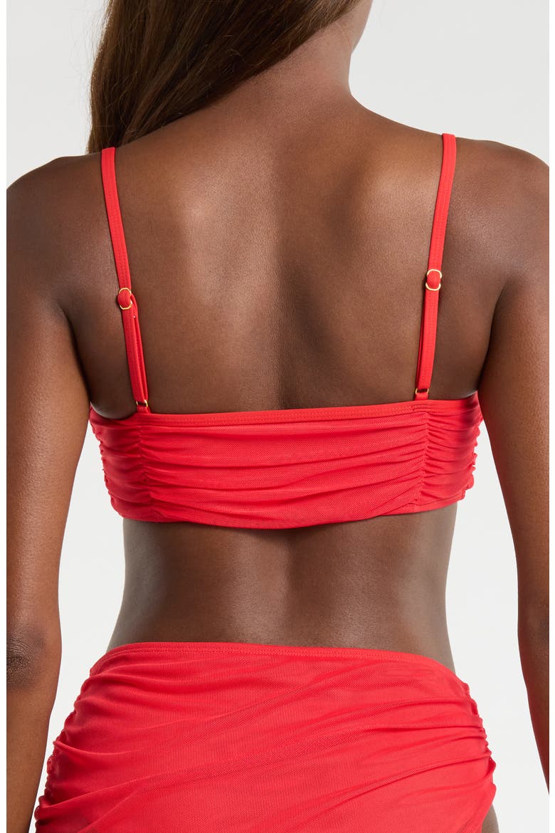 Mazina Bikini Top, Alternate, color, SOLID RED