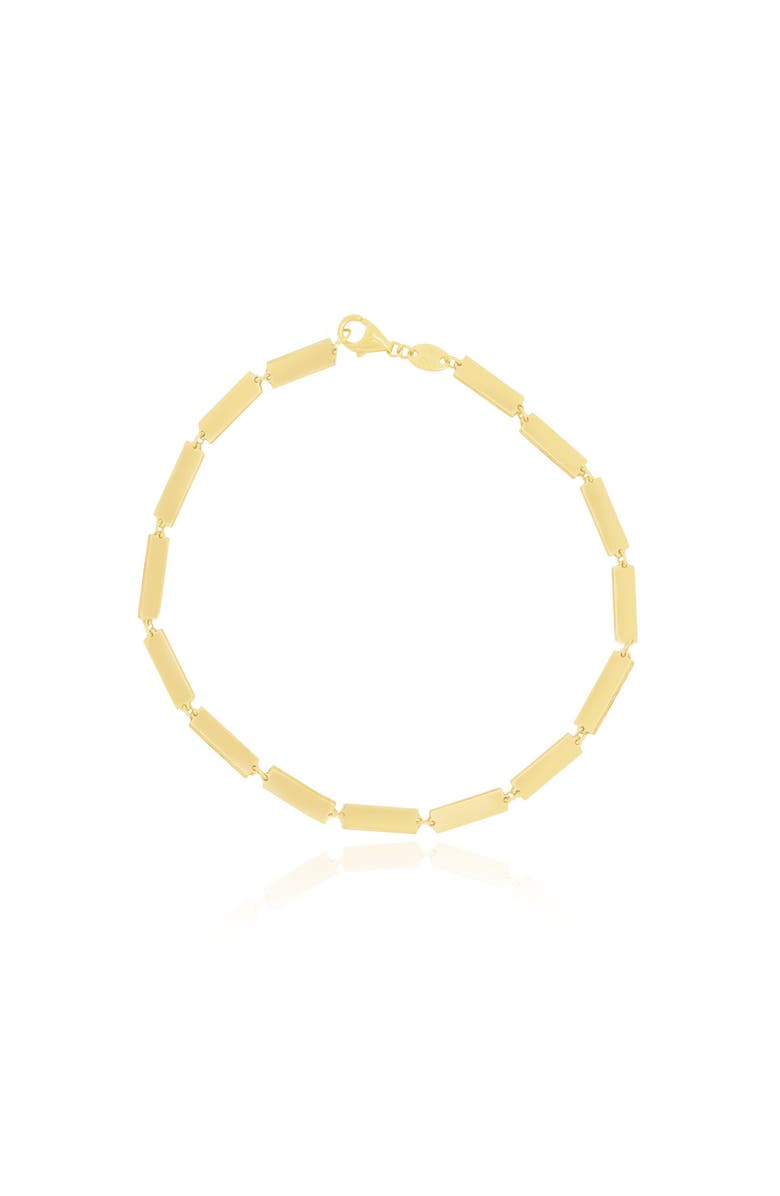 The Lovery Fine Jewelry Gold Bar Bracelet, Main, color, Yellow Gold