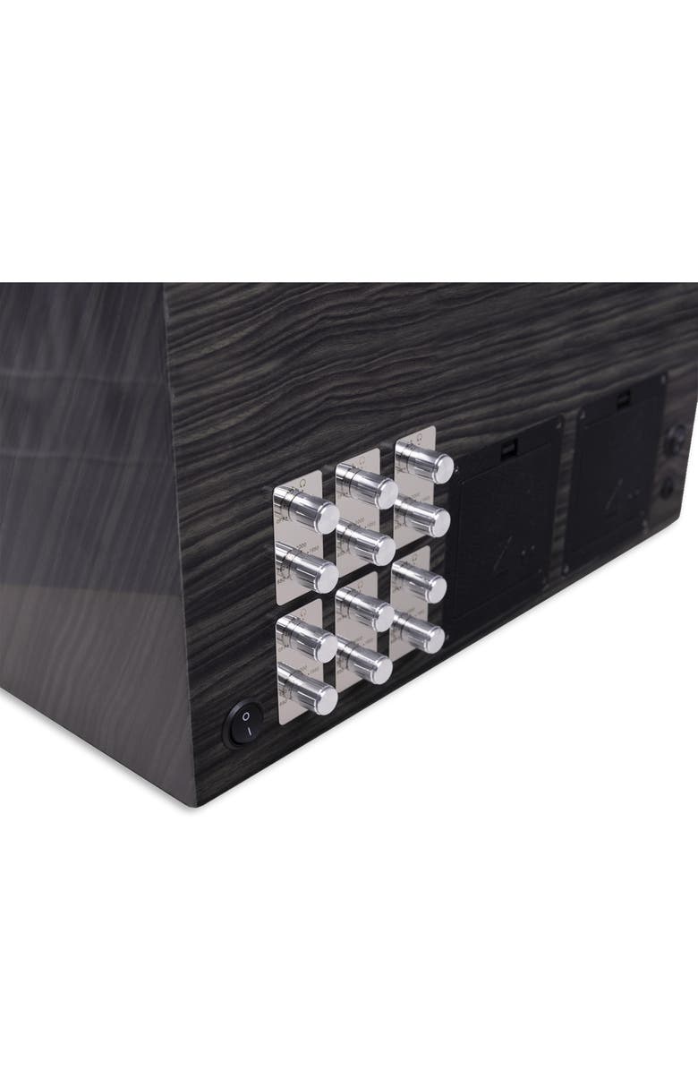 Bey-Berk Cosmo 12-Watch Winder & Case, Alternate, color, Grey