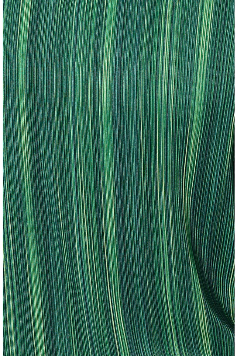 Plissé Button-Up Shirt, Alternate, color, EVERGREEN COMBO