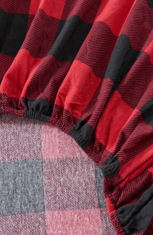 Woven & Weft Buffalo Check Cotton Flannel Sheet Set