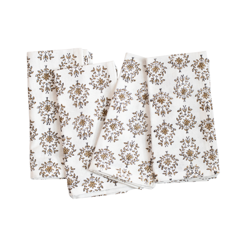Lotus Napkins - Set of 4