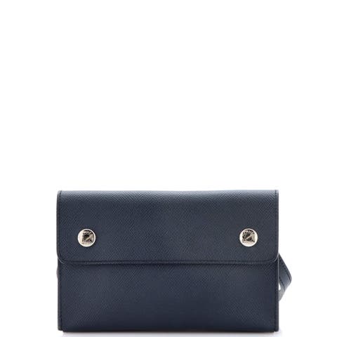 Double Snap Pochette Crossbody Epsom