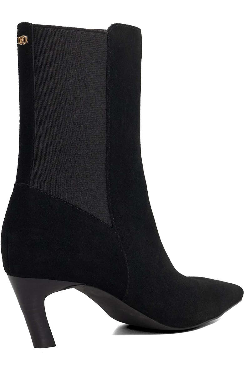 Dune London Orlai Pointed Toe Bootie, Alternate, color, Black
