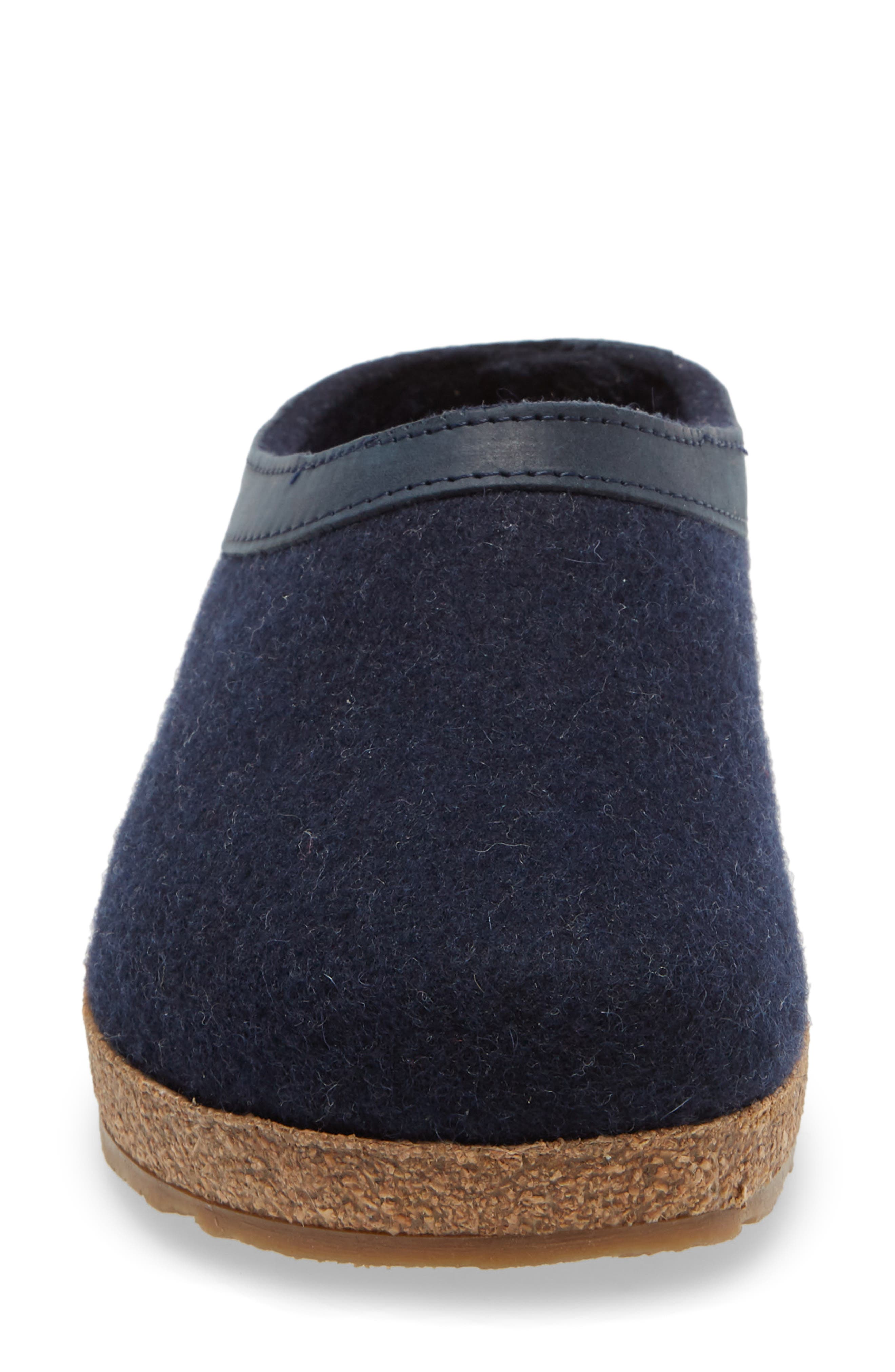 Grizzly Slipper, Alternate, color, CAPTAIN BLUE WOOL