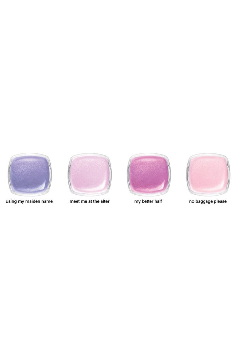 Wedding Collection Nail Polish, Main, color, NO COLOR