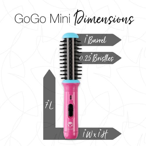 Calista Gogo Mini Round Brush In Purple