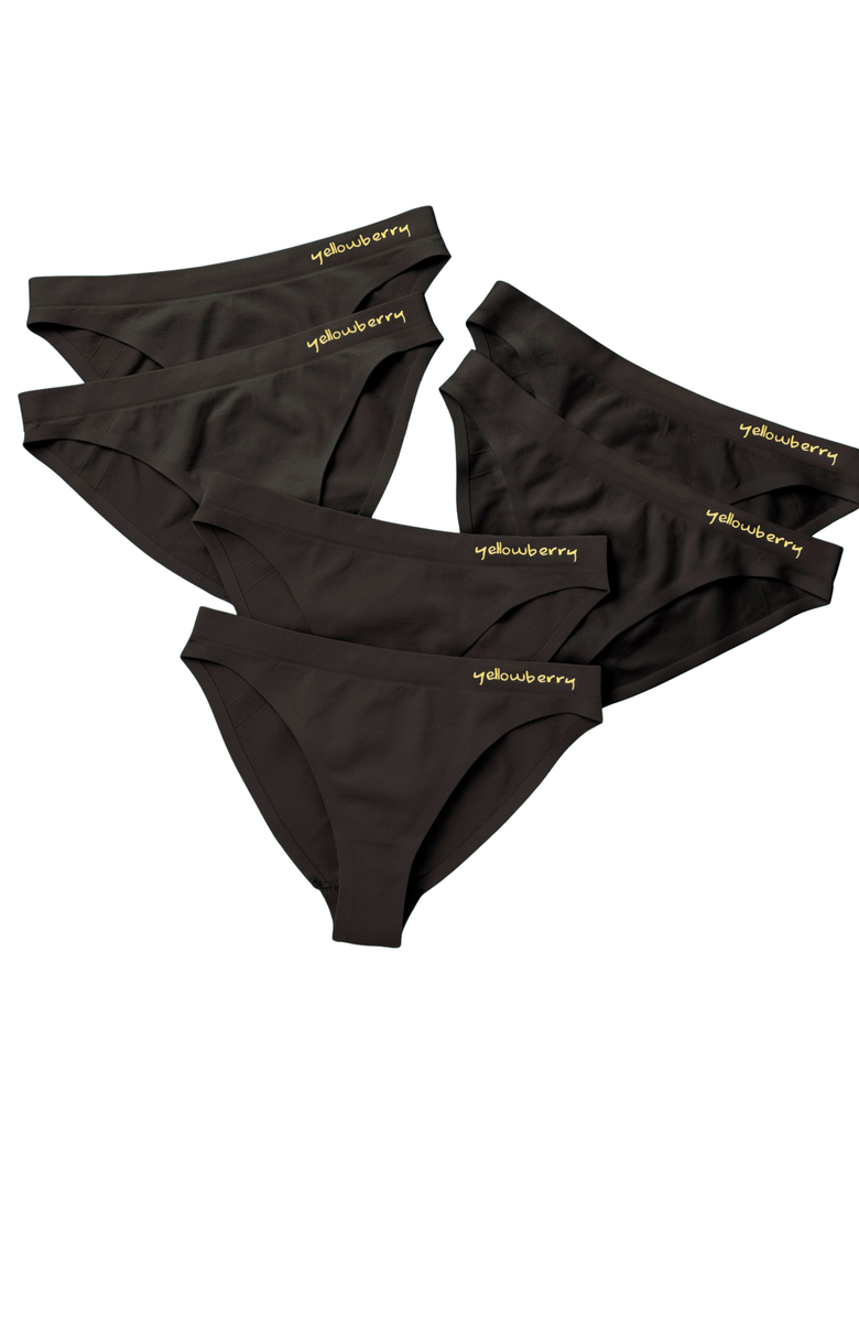 Yellowberry 6PK Scout Seamless Underwear, Main, color, Starry Night