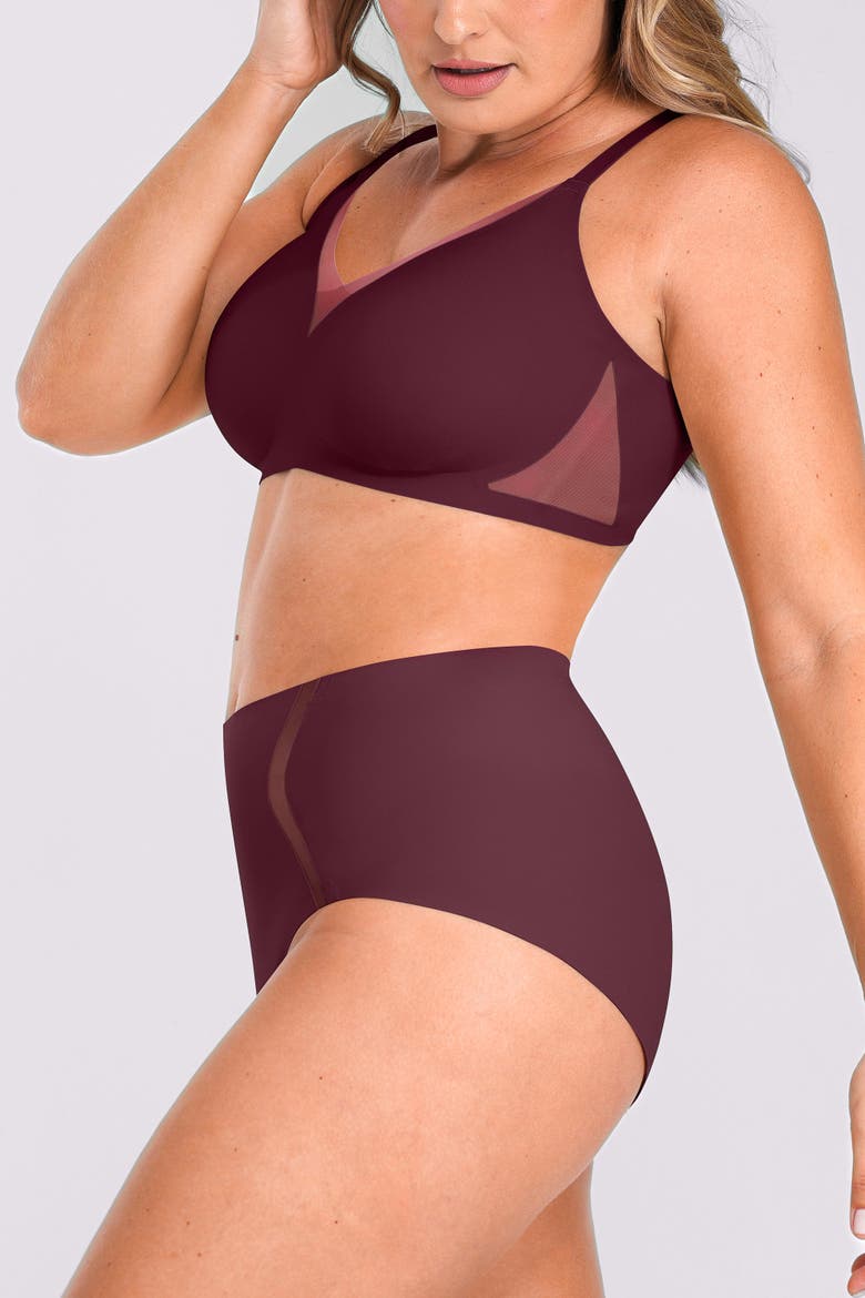 Curve Code Contour Comfy Smoothing Brief, Alternate, color, Fig