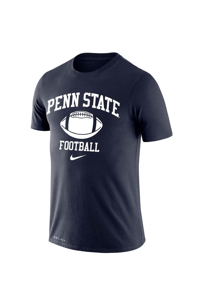 Men's Nike Navy Penn State Nittany Lions Retro Football Lockup Legend Performance T-Shirt, Alternate, color, Navy