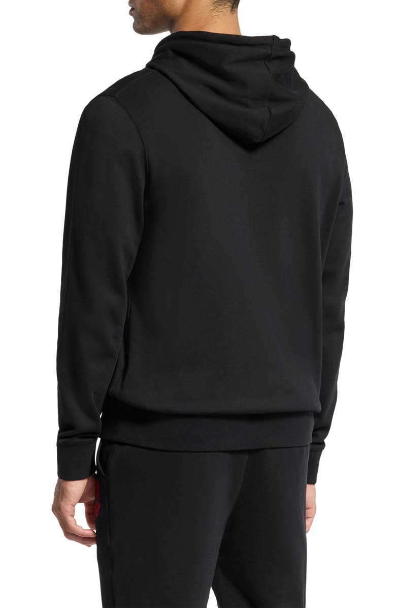 Psycho Bunny Pierce Embroidered Cotton Graphic Hoodie, Alternate, color, 