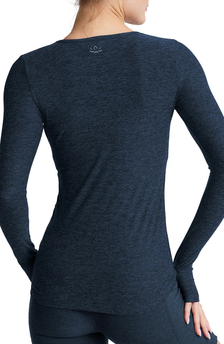 Beyond Yoga Classic Crewneck Pullover, Alternate, color, Nocturnal Navy