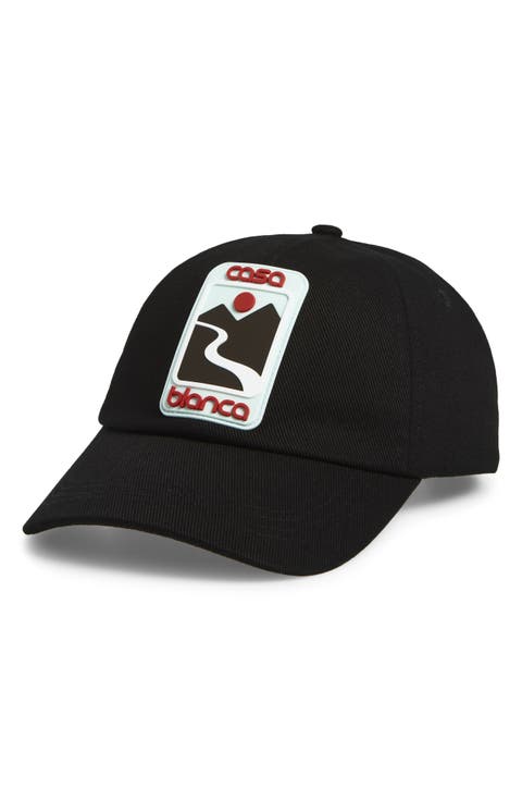 Sunset Valley Rubber Patch Cotton Twill Baseball Cap