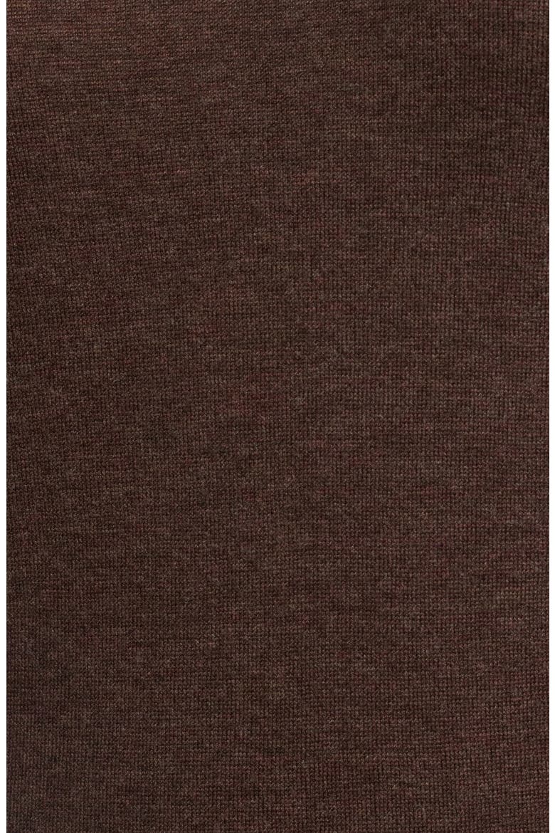 Karli Collared Sweater, Alternate, color, CHOCOLATE