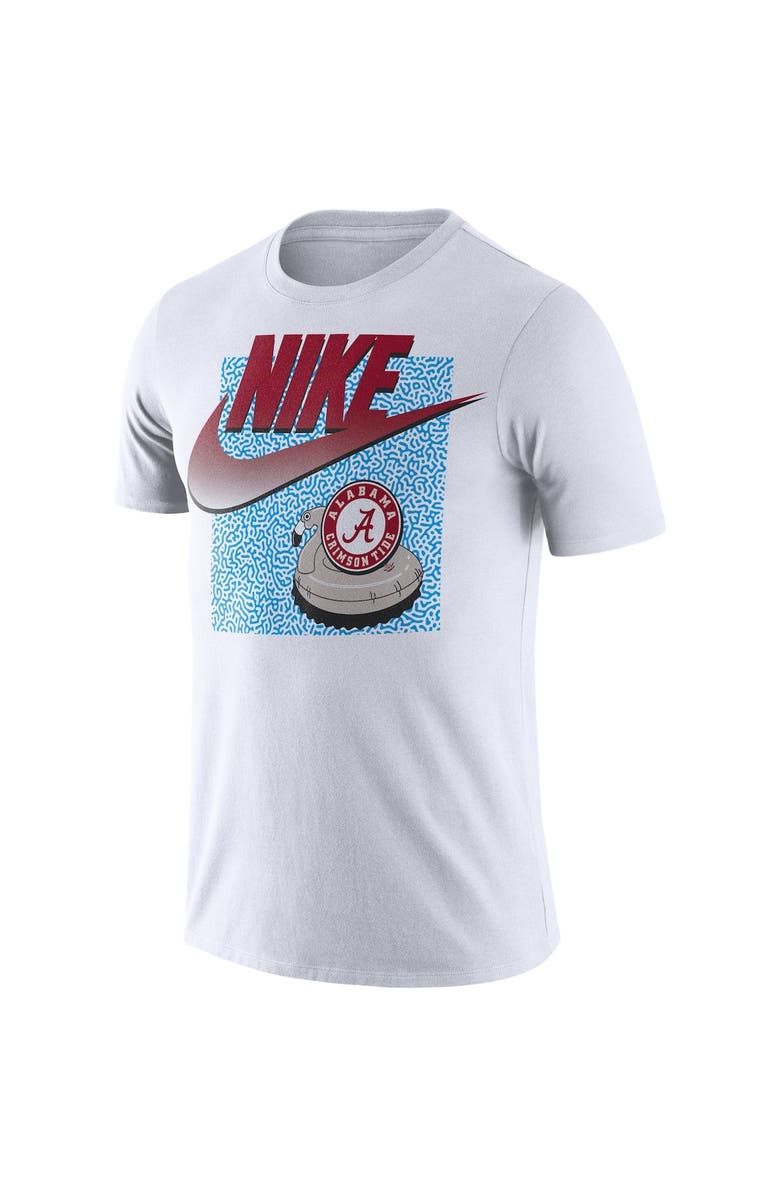 Nike Men's Nike White Alabama Crimson Tide Swoosh Spring Break T-Shirt, Alternate, color, 