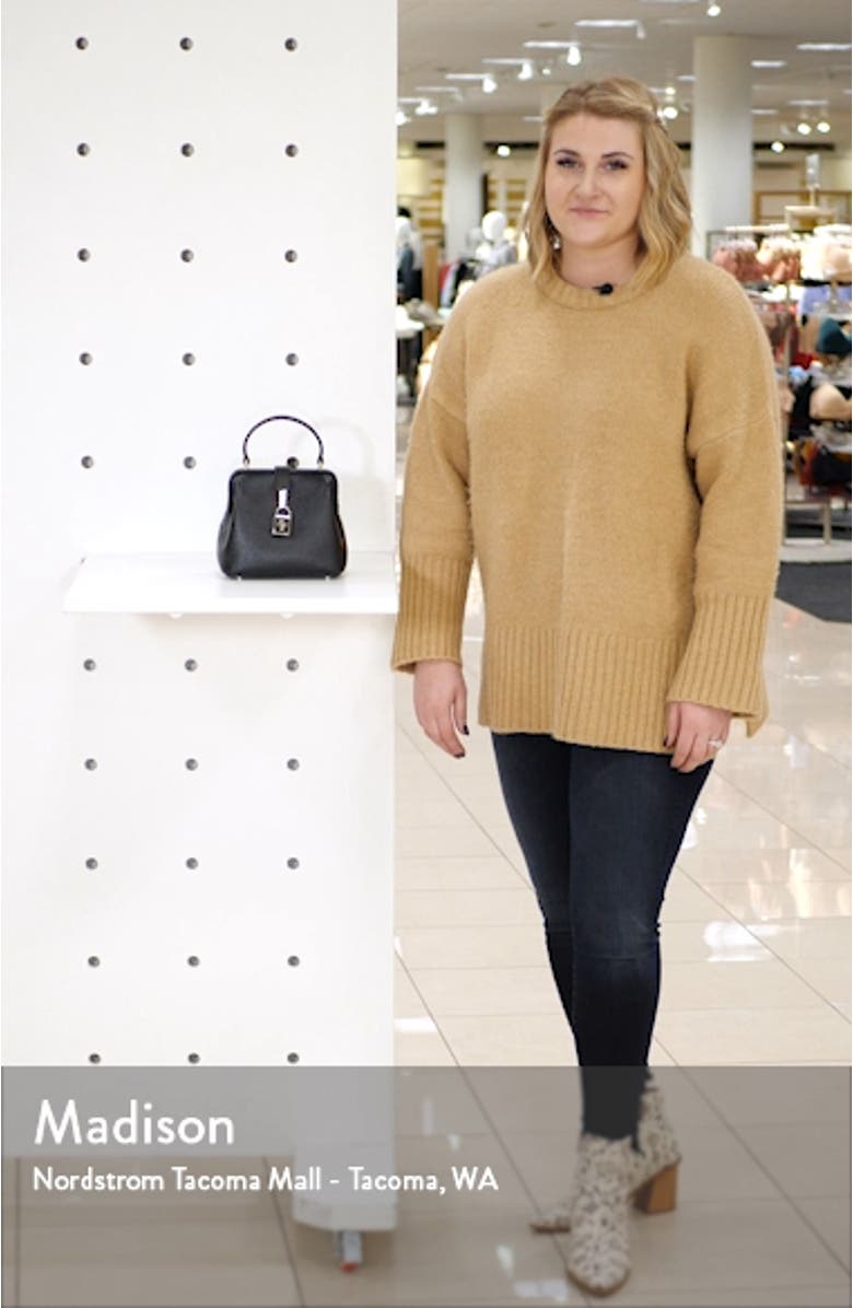 small remedy leather top handle bag, sales video thumbnail