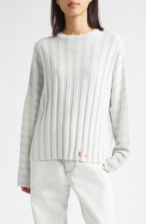 Keyboard Stripe Merino Wool Sweater