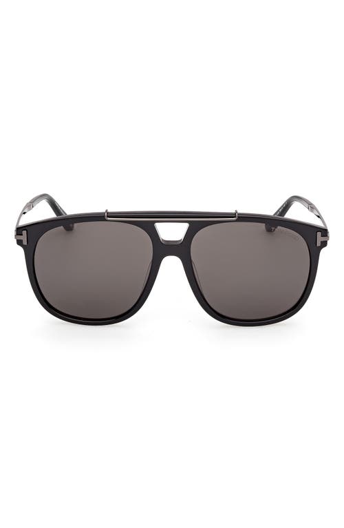 Tom Ford 58mm Navigator Sunglasses
