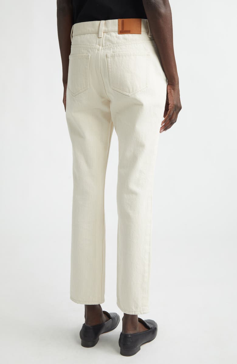 Lafayette 148 New York Chrystie Barrel Leg Chinos, Alternate, color, Cement