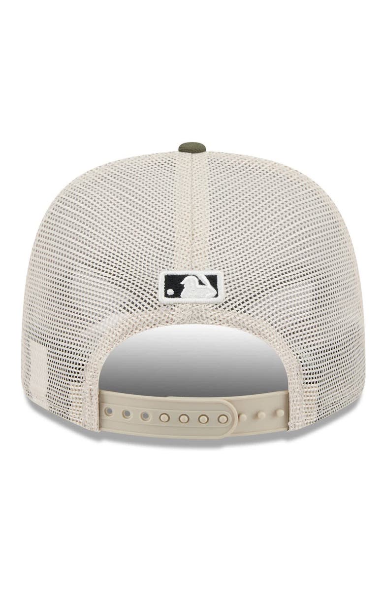 New Era Men's New Era Light Beige/Olive Houston Astros 2025 Armed Forces Day 9SEVENTY Stretch-Snap Hat, Alternate, color, Light Beige