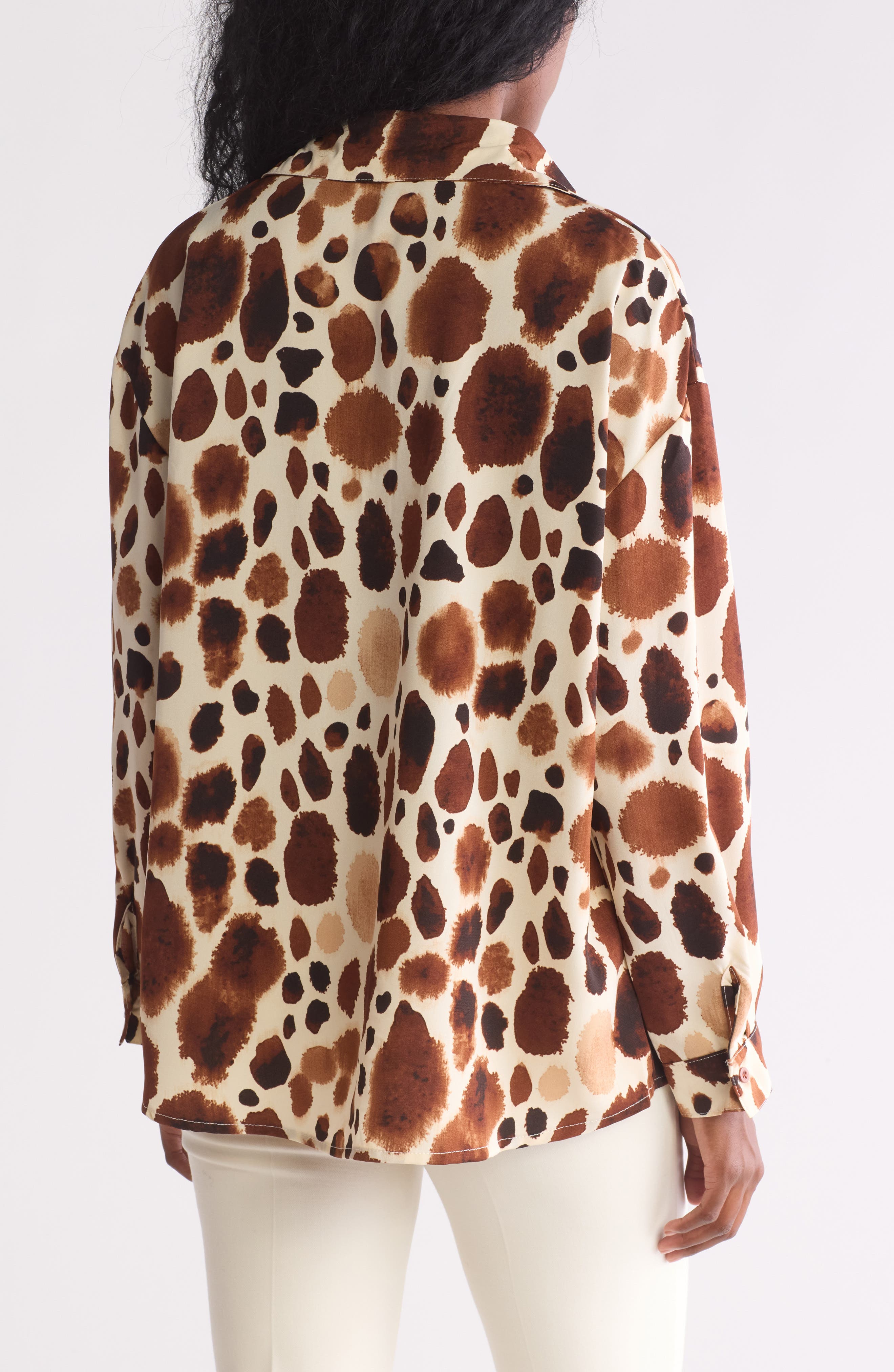 Oversize Button-Up Shirt - image 4