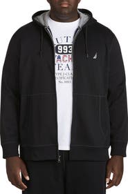 Nautica Big & Tall Full-Zip Fleece Hoodie
