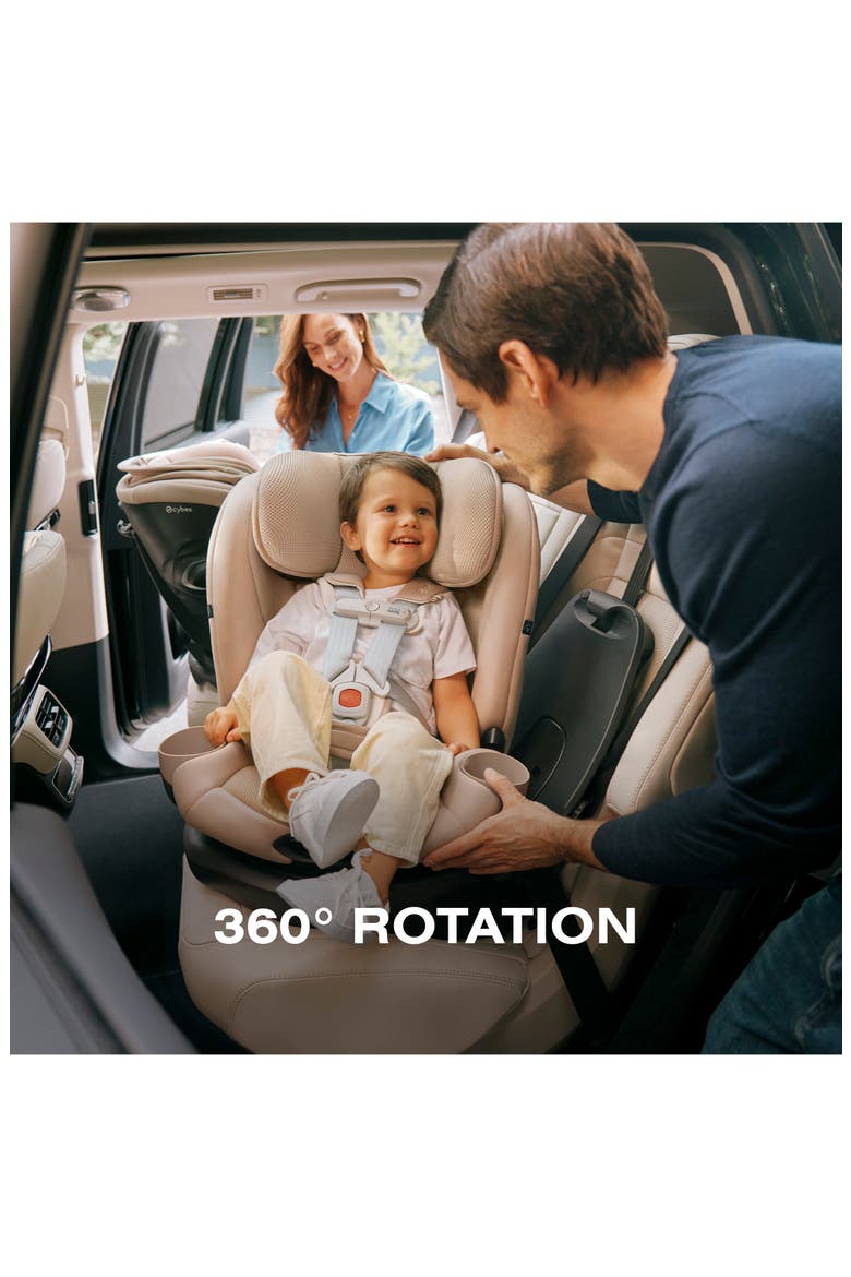 Callisto G 360 All-in-One Car Seat, Alternate, color, ALMOND BEIGE