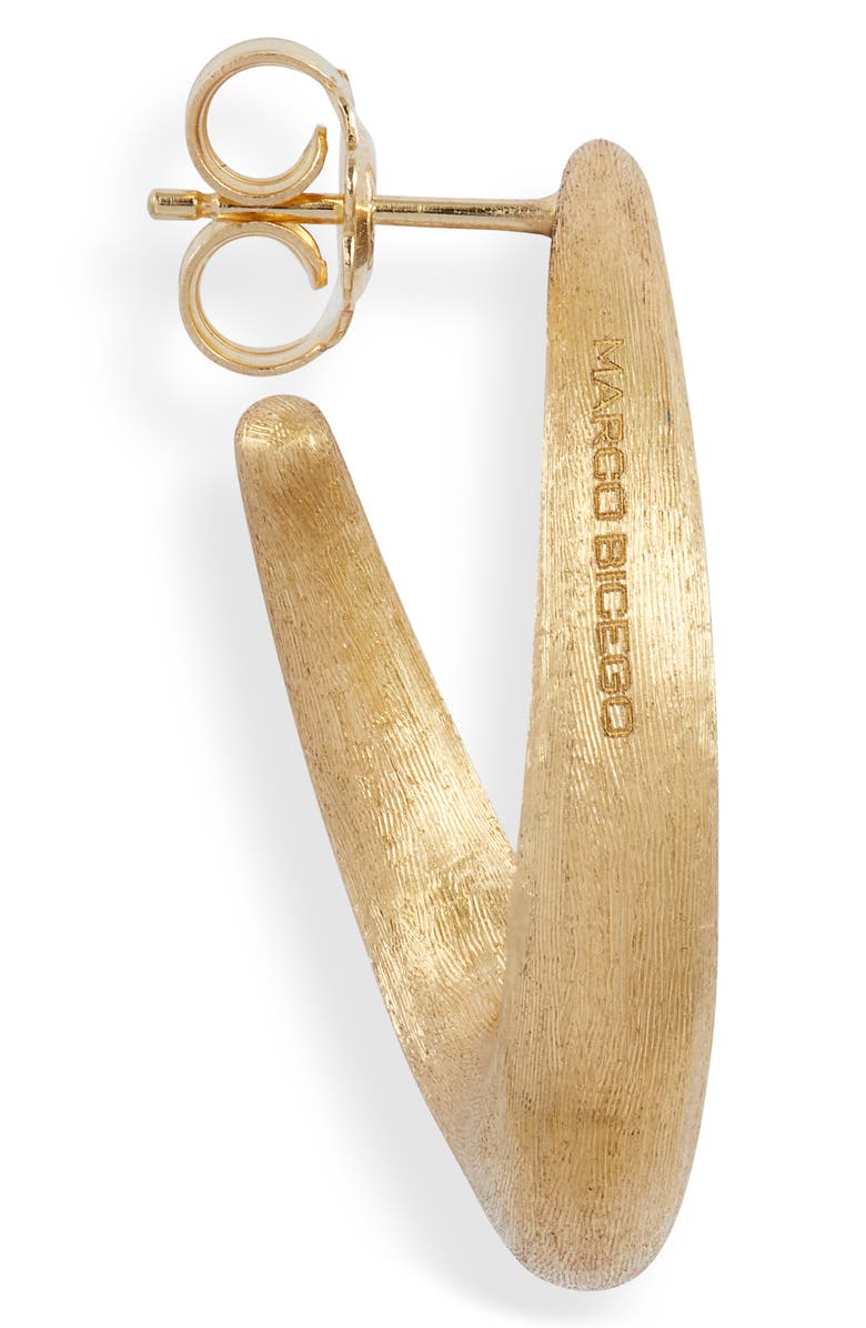 Marco Bicego Lucia 18K Yellow Gold Medium Loop Wrap Earrings, Alternate, color,