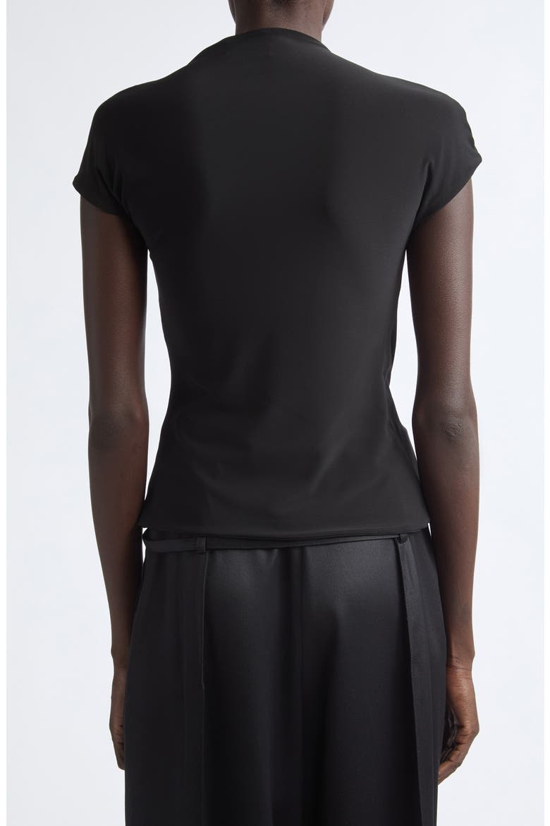 Relic Charms Jersey Mock Neck Top, Alternate, color, BLACK